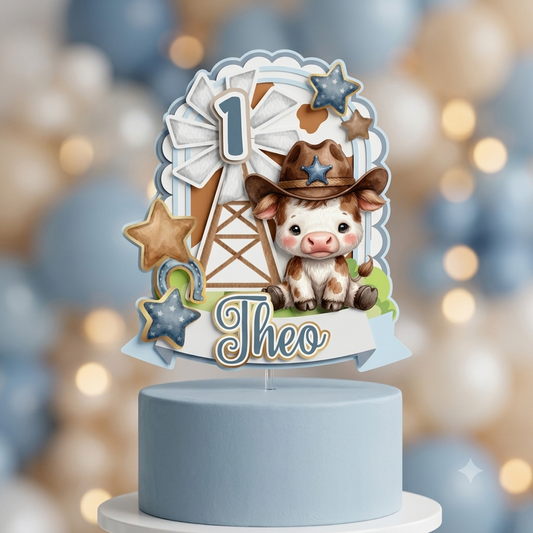 MY FIRST RODEO — Colección Digital de Cumpleaños Vaquero