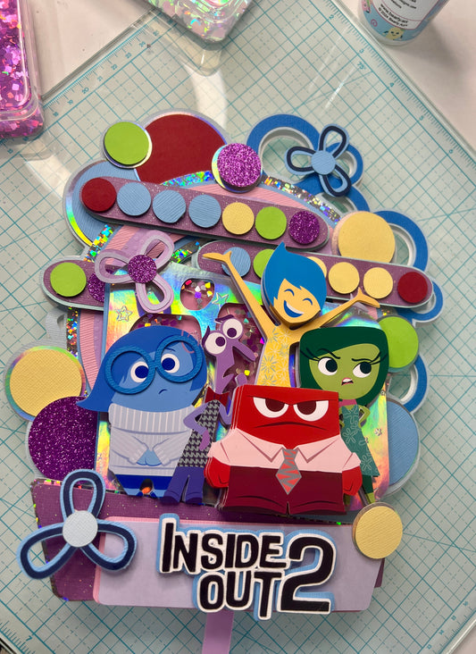 Lunes Creativo -Caketopper Inside Out