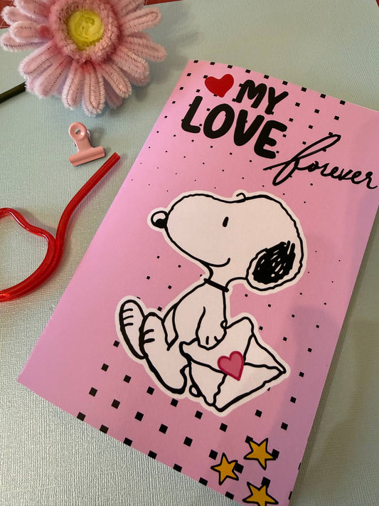 Snoopy Love Book