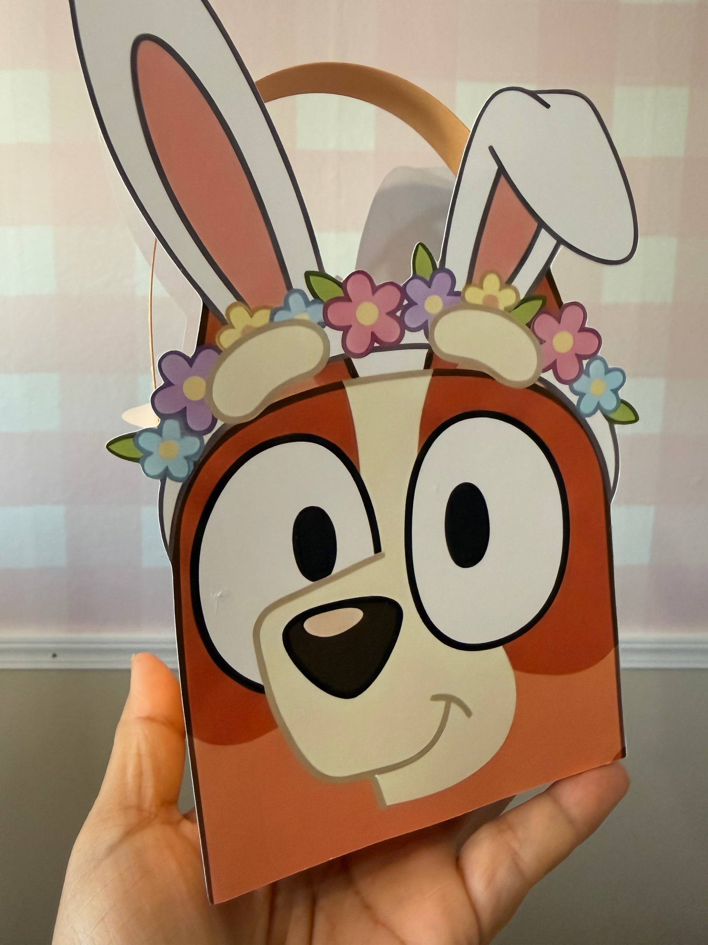 Kit Digital de Pascua: Edición Bluey y sus Amigos 🐰💙 (Clipart + Papeles + Cajitas) - Descarga Inmediata